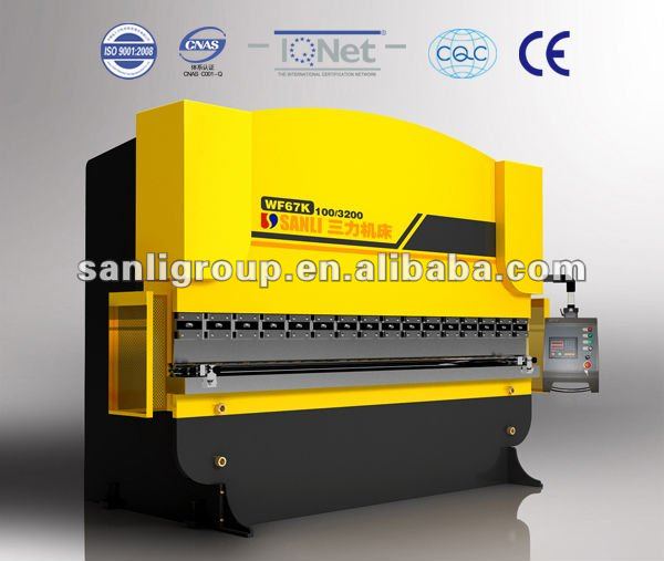 WF67Y-125T/3200 Hydraulic press brake (bending machine)