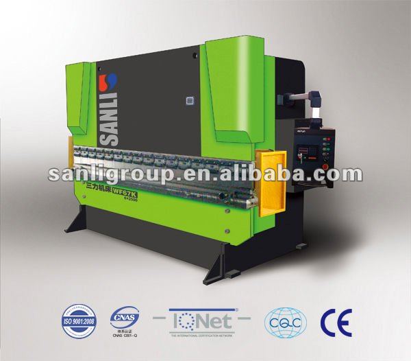 WF6K Hydraulic CNC press brake for metal work