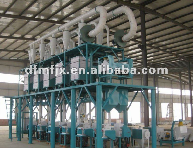 wheat flour mill complete plant