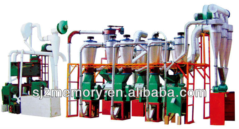 wheat flour processing mill