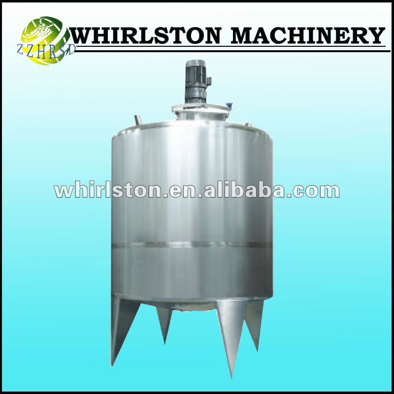 whirlston one layer stainless steel stirring storage tank