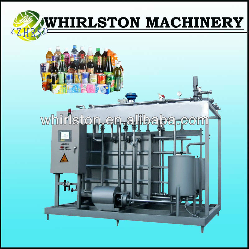 whirlston plate type beverage sterilization equipment