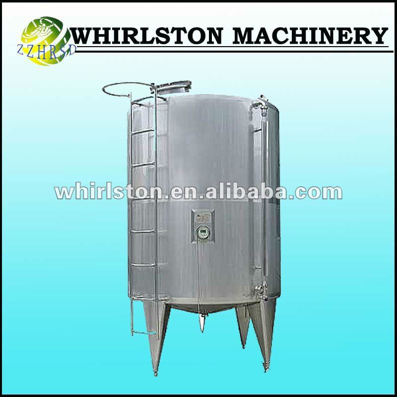 whirlston stainless steel single layer rabbling tank for beverage