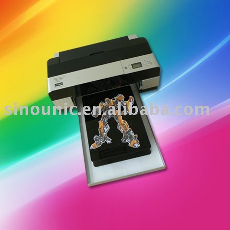 white ink t-shirt printer UN-TS-MN110