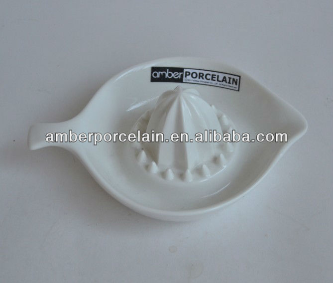 White Porcelain Lemon Juicer