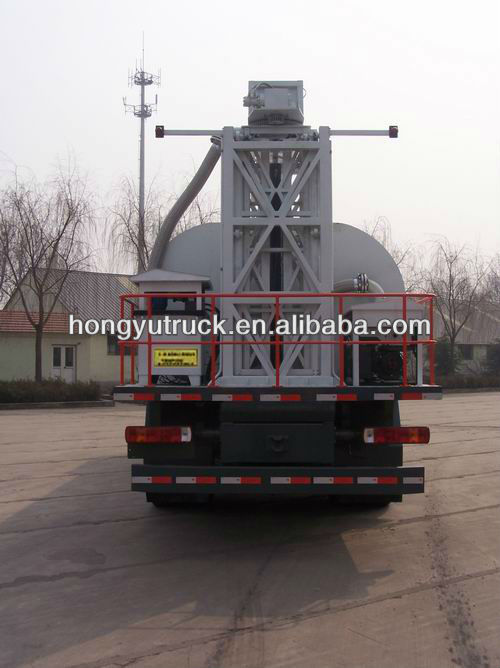 White small capacity Multi-function Dust suppression truck