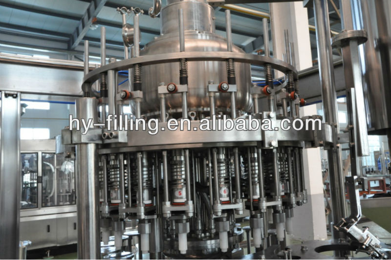 White wine filling machinery