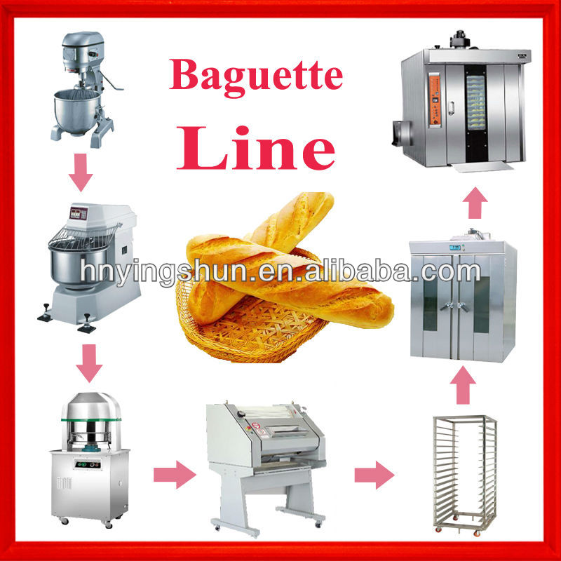 whole sets equipments for industrial bakery