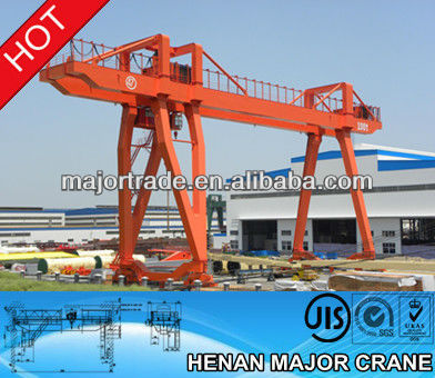 Widely used double girder gantry crane 350 ton