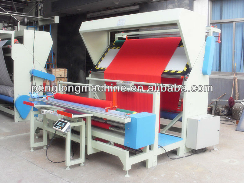 Winding and Checking Machine for textile with Automatic Edge-aligning