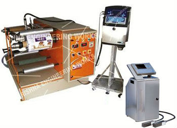 Winding Rewinding Machine for Batch Printing / Inkjet Printer Rewinding Machine