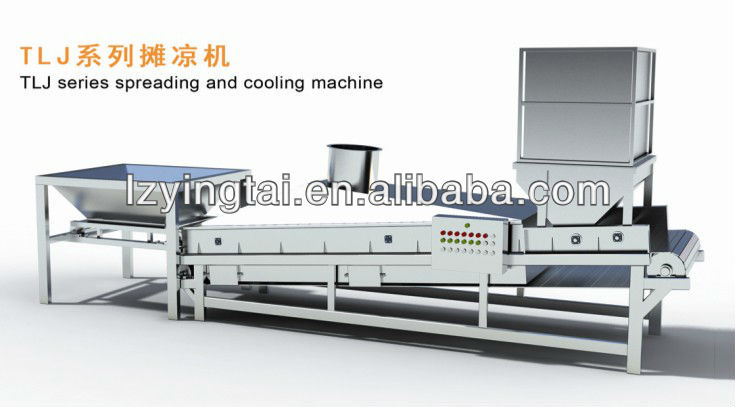 WINE spreading and cooling machine