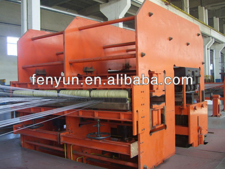 Wire rope core rubber conveyer belt vulcanizing machine