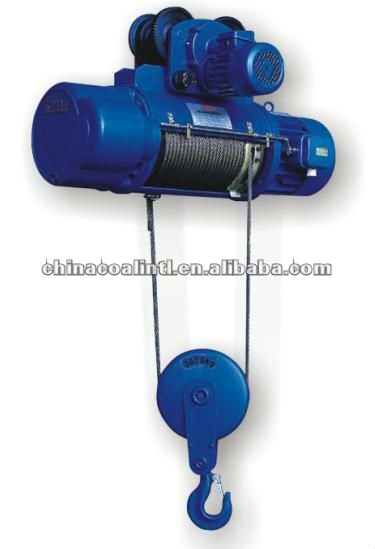 Wire rope electric hoist