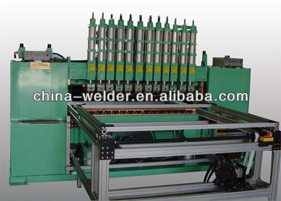 Wire shelving whole plant welding machine