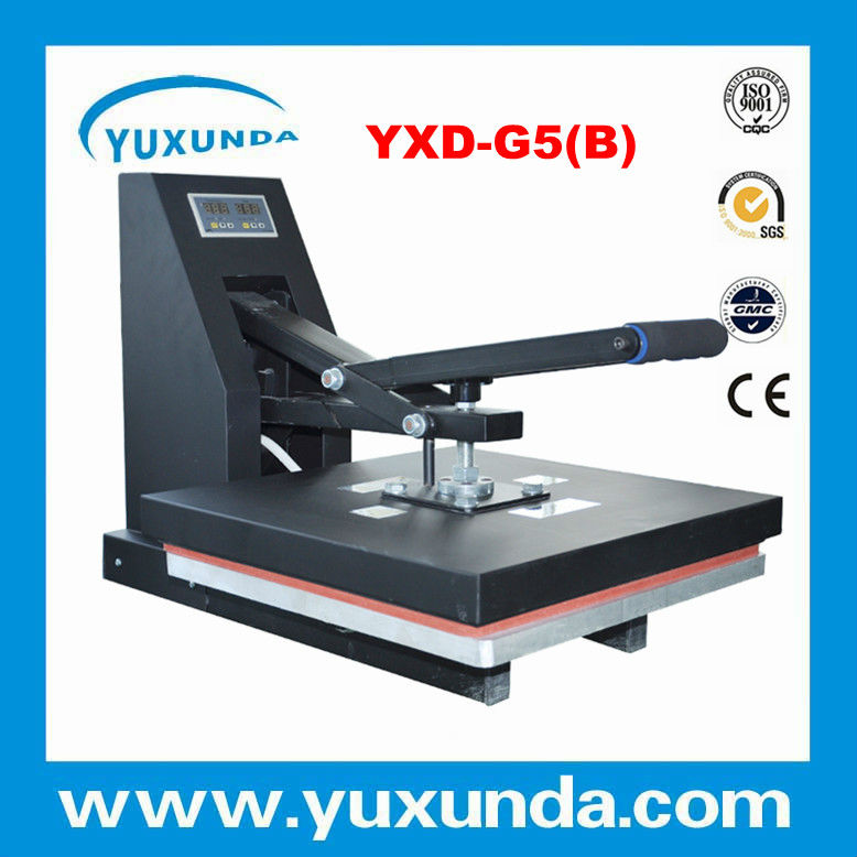 with seperate analog controller for time and temperature YXD-G5(B) t shirt printing machine