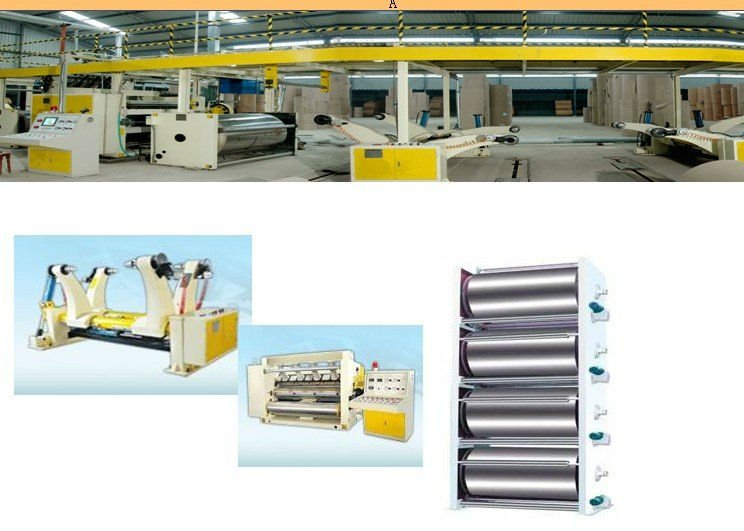 WJ-3/5/7 layers Corrugated carton production line packing machine