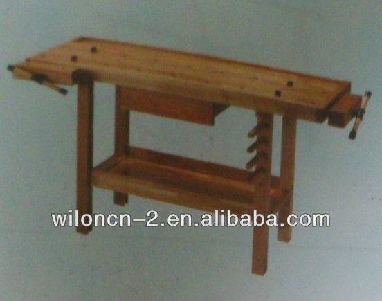 WL-18D218 solid oak workbench