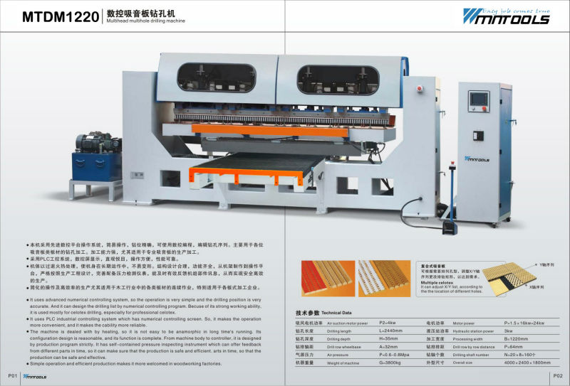 wood boring machine