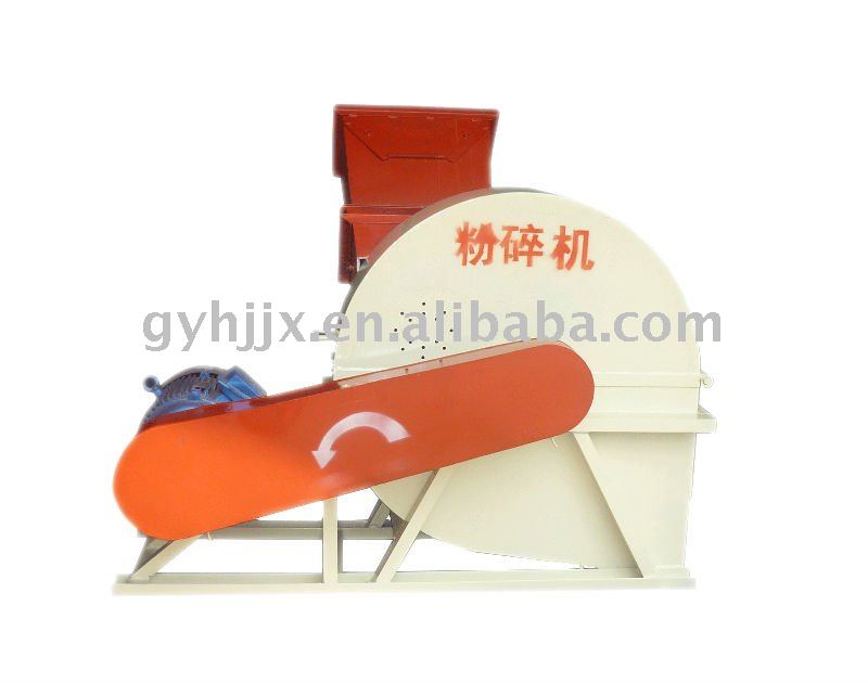 wood branch /wood log wood crusher/chipper for trim factory