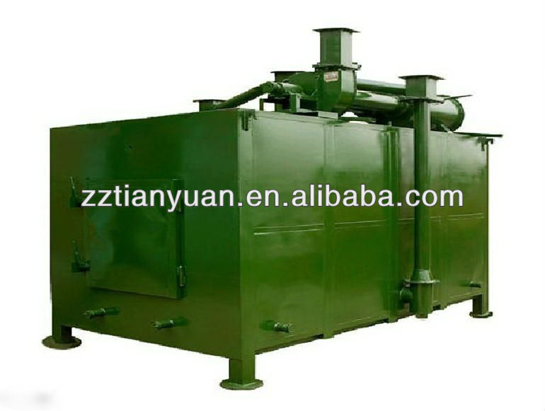 wood charcoal briquette carbonizing furnace machine for sawdust