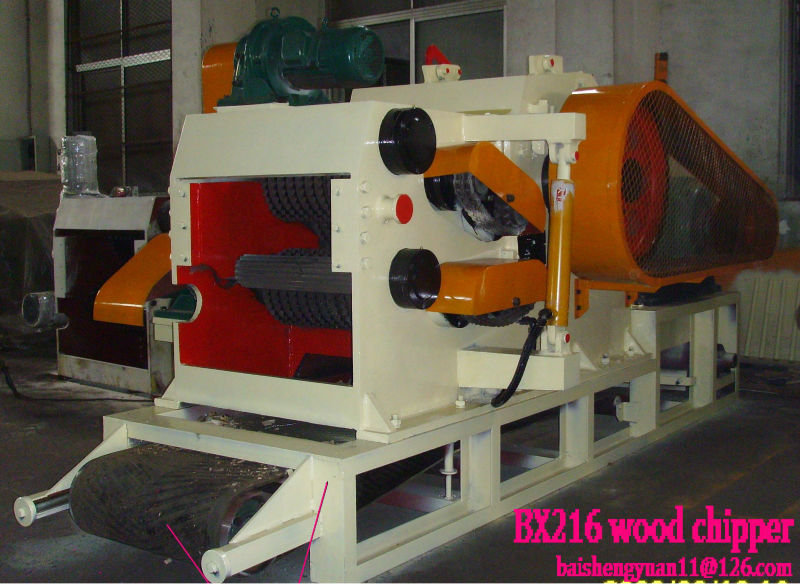 wood chipper machine for