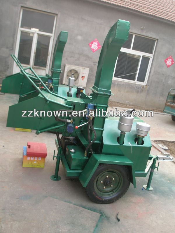 wood chipper machine with towable
