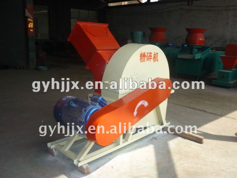 Wood Chipper to process the wood log/wood branch 1T/H