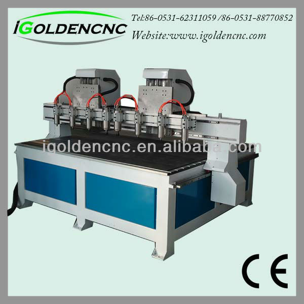 wood cnc machine in furniture decoration IGW1325