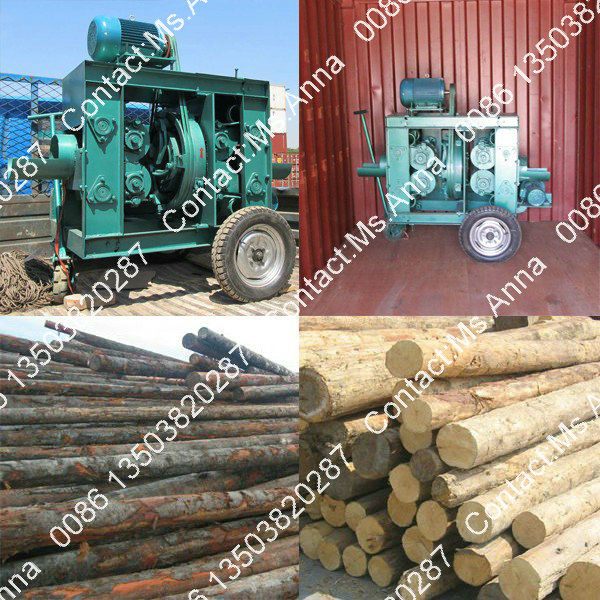 Wood Debark Machine / Log Debarker / Wood Peeling Machine