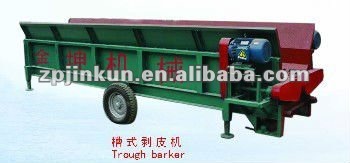 wood debarking machine