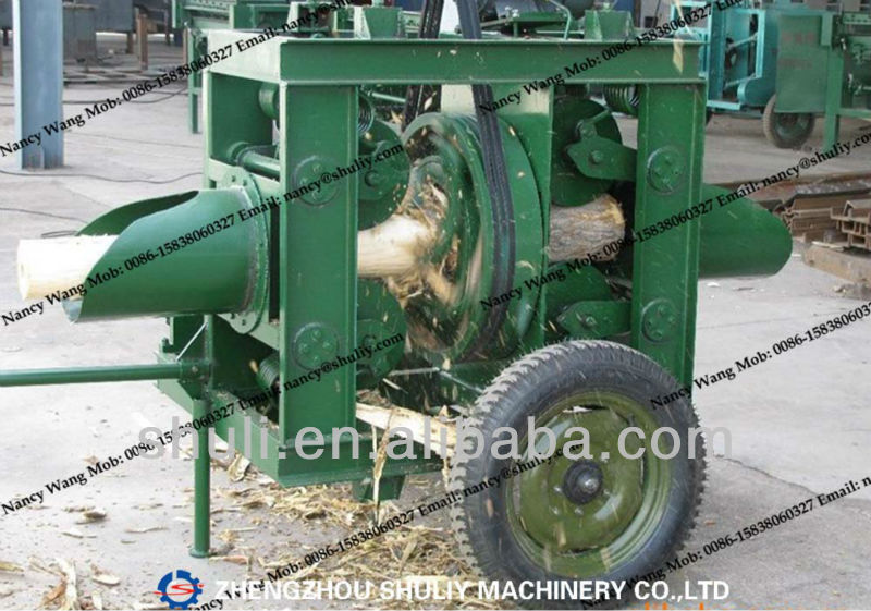 wood debarking machine with little wood fiber damage//0086-15838060327