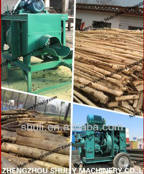 wood debarking machine/wood peeling machine //0086-15838060327