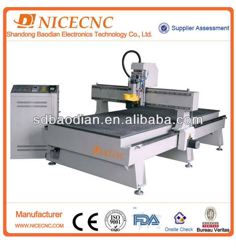 wood door producing cnc machine