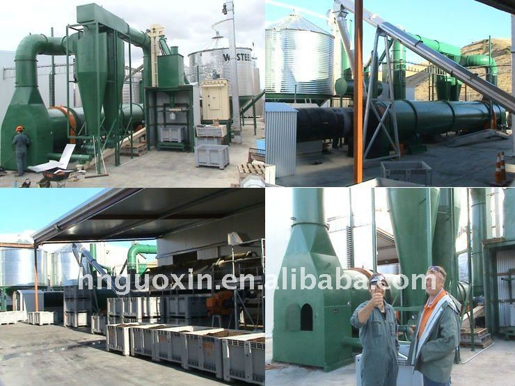 Wood dryer with big capacity and low consumption