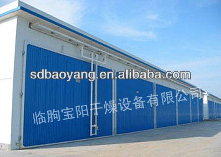 Wood drying machine