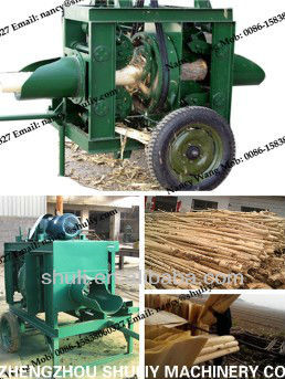 Wood log debarking machine //0086-15838060327