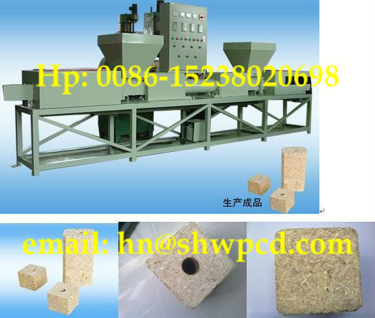 Wood pallet block machine/sawdust hot pressing machine/wood sawdust hotpress