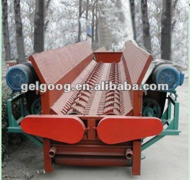 Wood peeling machine|wood debarker|advanced doule shafts wood peeling machine