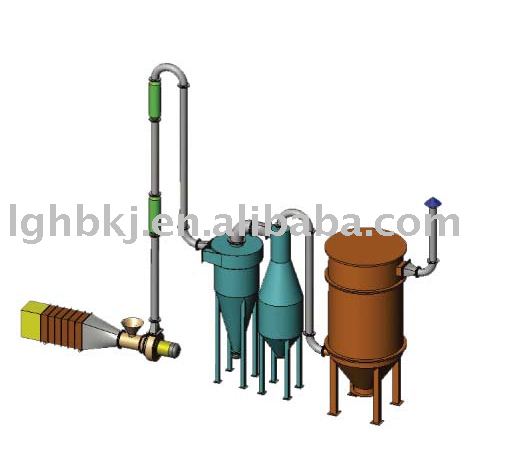 wood powder drier