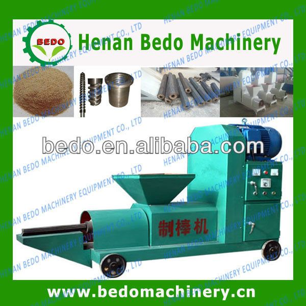 wood sawdust press machine to make briquette for fuel