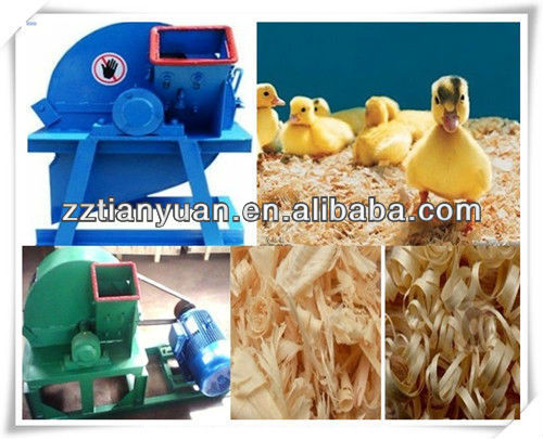 wood shaving machine for poultry bedding