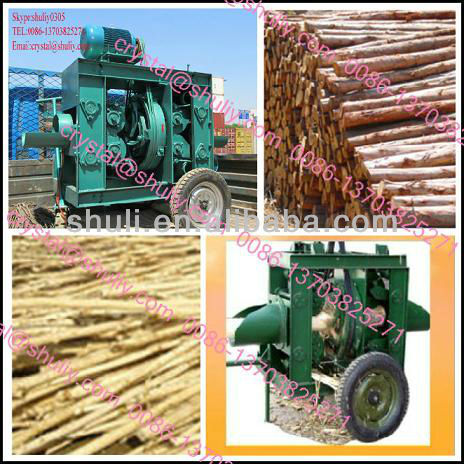 Wood skin peeler /Tree skin Peeling Machine 0086-13703825271