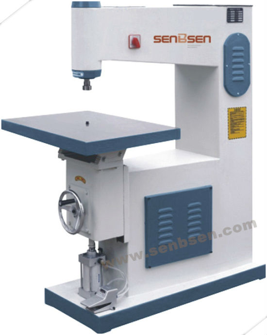 Wood spindle router machine