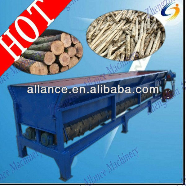 wood tree debarker machine