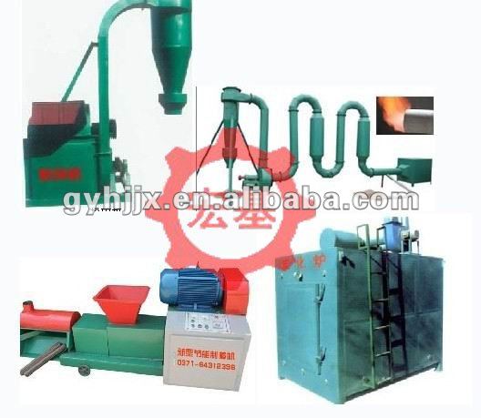 Wood Waste Reuse Machinery production line