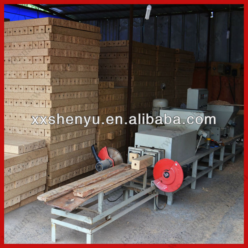 wooden block hot press, block machine wood pallet