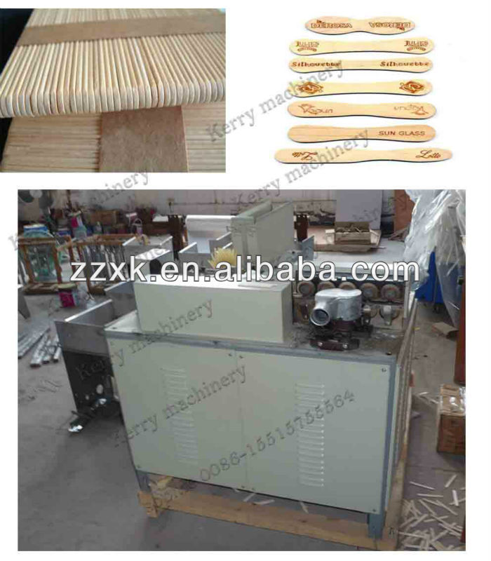 wooden tongue depressor making machine