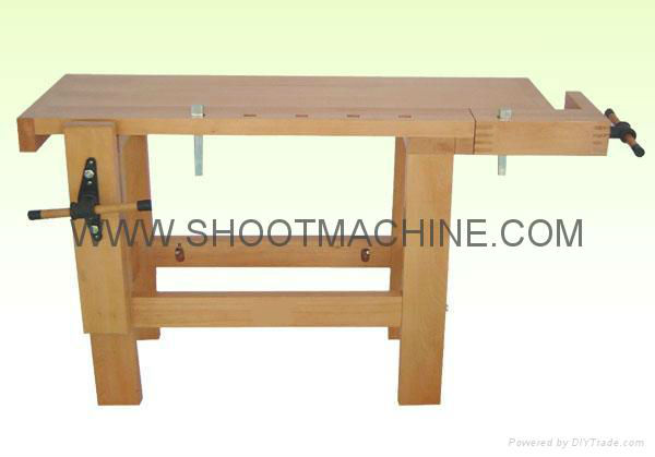 Wooden Workbench KL718-37 with Installation Size 160X60X86CM and Packing Size 170X52X21CM