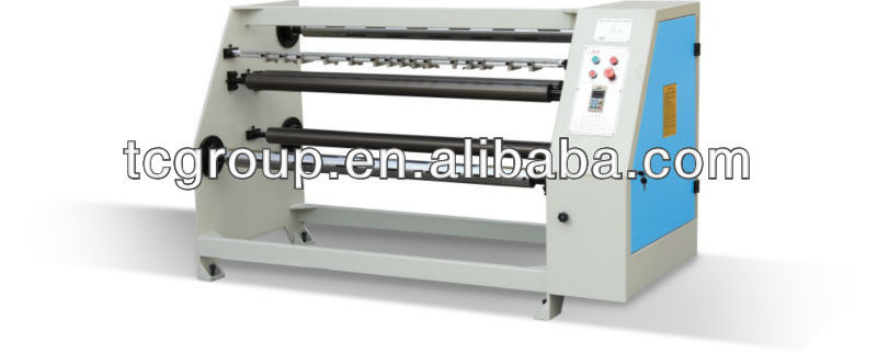 Woodworking Automatic high glossy /protective film cutting /slitting machine